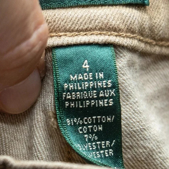 Lauren Jeans Company Ralph  Lauren | Classic Straight | Sand Brown | 4 - Picture 5 of 7